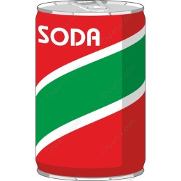 Vibrant Soda Can