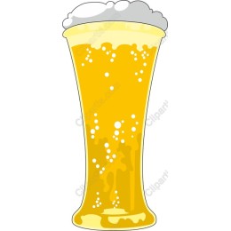 Frothy Beer Glass