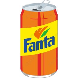 Fanta Soda Can