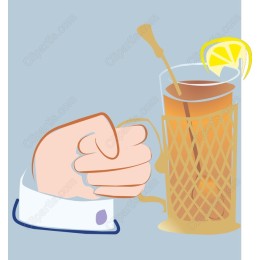 Refreshing Cocktail Hand