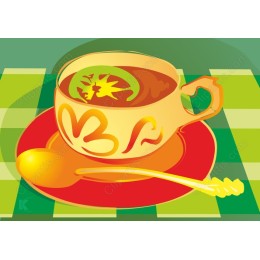 Vibrant Tea Cup