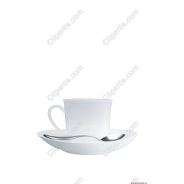 Elegant Coffee Cup and Saucer