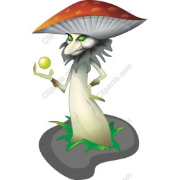 Enchanted Mushroom Character