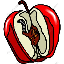 Vibrant Red Apple