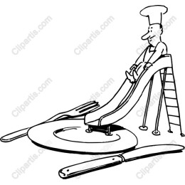 Whimsical Chef Slide