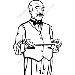 Vintage Waiter