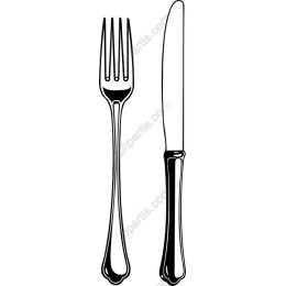 Classic Fork and Knife Set