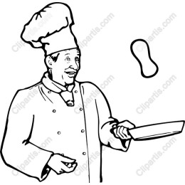 Cheerful Chef Cooking
