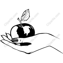 Hand-Held Apple