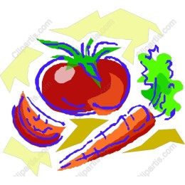 Fresh Vegetables - Tomato, Carrot & Greens