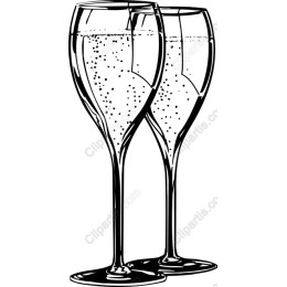 Elegant Champagne Glasses