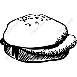 Hand-Drawn Burger
