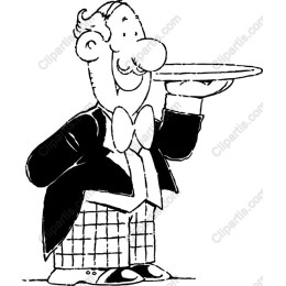 Dapper Waiter