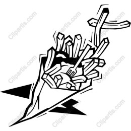French Fries Cone