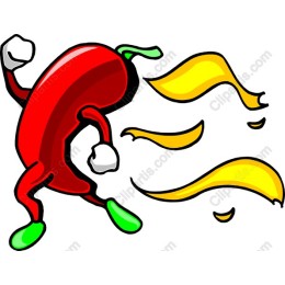 Spicy Chili Pepper Character