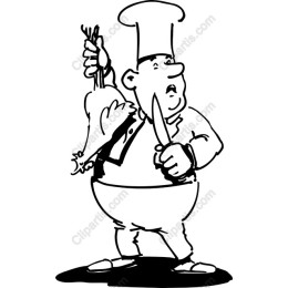 Chef - Whimsical Culinary Artwork