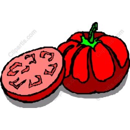 Vibrant Sliced Tomato