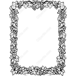 Vintage Grapevine Frame
