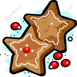 Festive Gingerbread Star Cookies