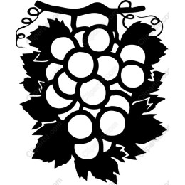 Elegant Grape Cluster