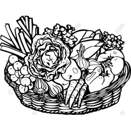 Basket of Fresh Produce