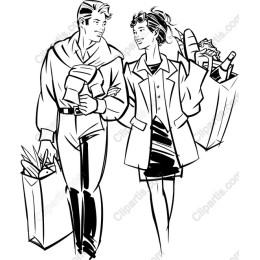 Shopping Couple