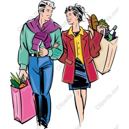 Chic Shopping Duo