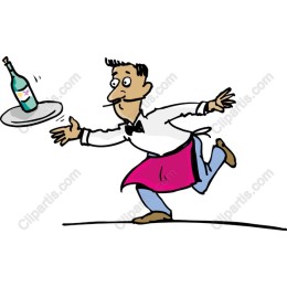 Playful Waiter