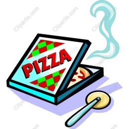 Vibrant Pizza Box