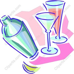 Cocktail Shaker and Glasses