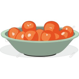 Vibrant Bowl of Fresh Tomatoes