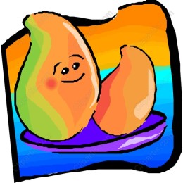 Cheerful Cartoon Fruit
