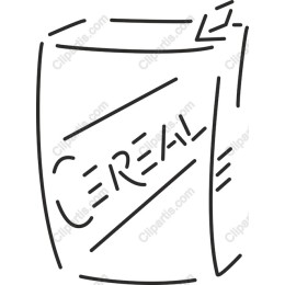 Minimalistic Cereal Box
