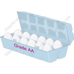 Grade AA Egg Carton