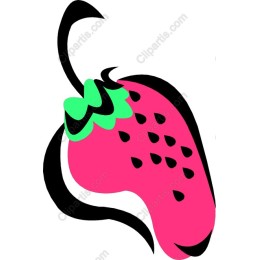 Stylized Strawberry