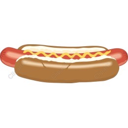 Vibrant Hot Dog