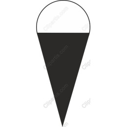 Minimalist Ice Cream Cone