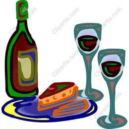 Vibrant Wine and Dessert