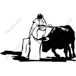 Traditional Farmer and Bull