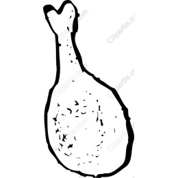 Whimsical Chicken Drumstick