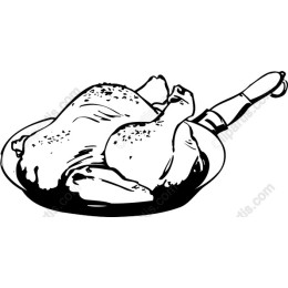Roasted Chicken in Skillet
