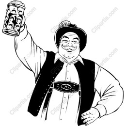 Oktoberfest Beer Stein Character