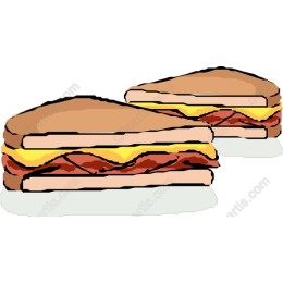 Tasty Stacked Sandwich