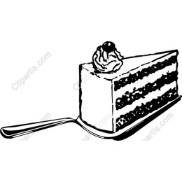 Decadent Cake Slice