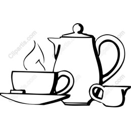 Charming Teapot and Cup