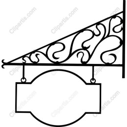 Elegant Decorative Signboard