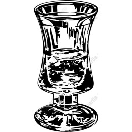 Elegant Cocktail Glass