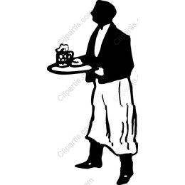 Vintage Waiter