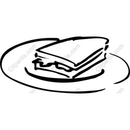 Hand-Drawn Sandwich