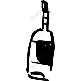 Elegant Wine Bottle